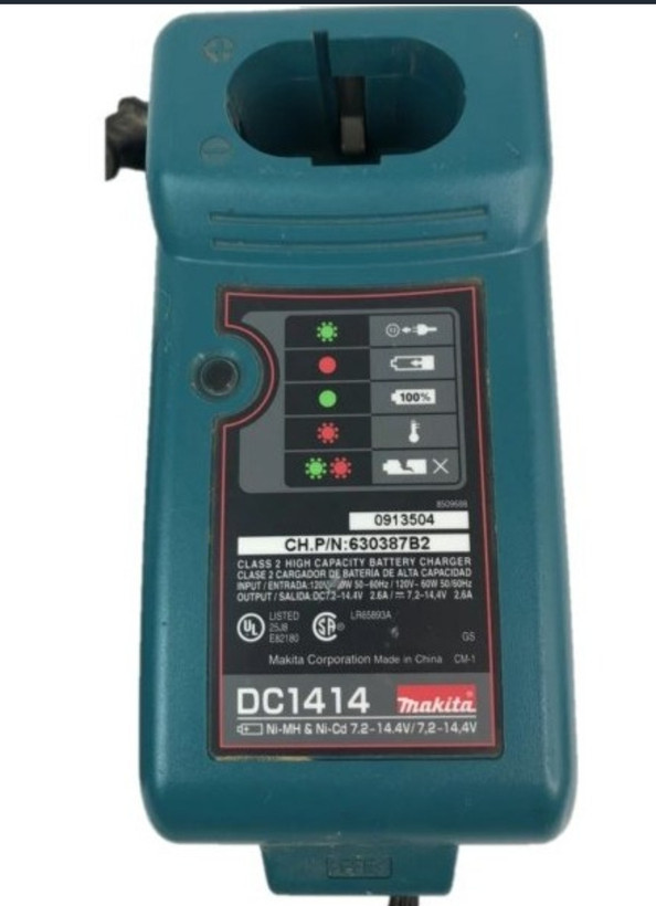 شارژر باتری ماکیتا مدل DC1414F ولتاژ 7.2 الی ۱۴.۲ ولت