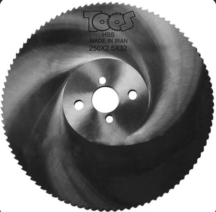 تیغ اره آب صابونیz200 مشکی توس 250X2.5X32