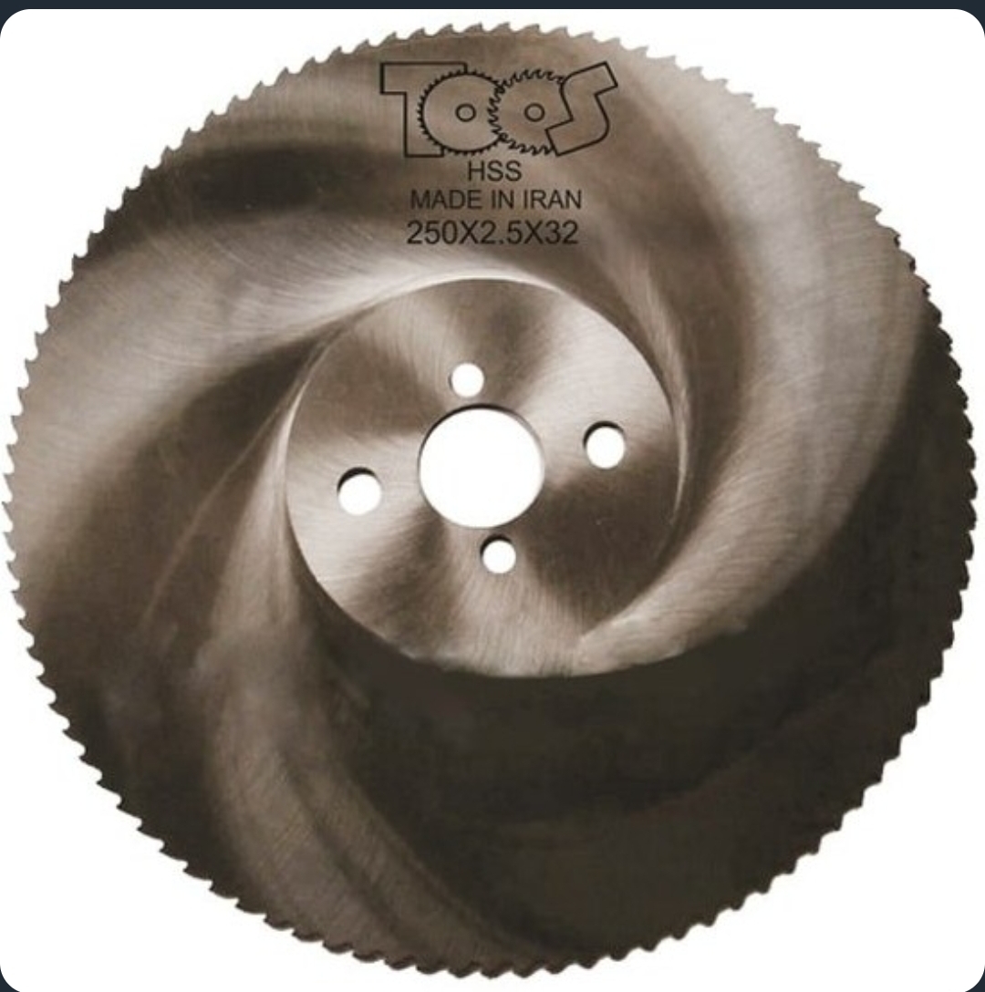 تیغ اره آب صابونی پروفیل‌بر مشکی توس (z=200) 250×2.5×32