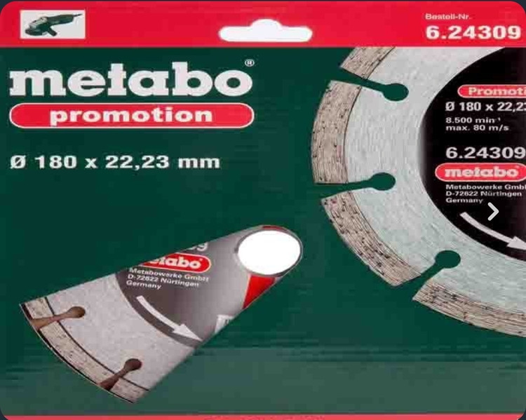 صفحه گرانیت بر متابو 180mm مدل 6.24309