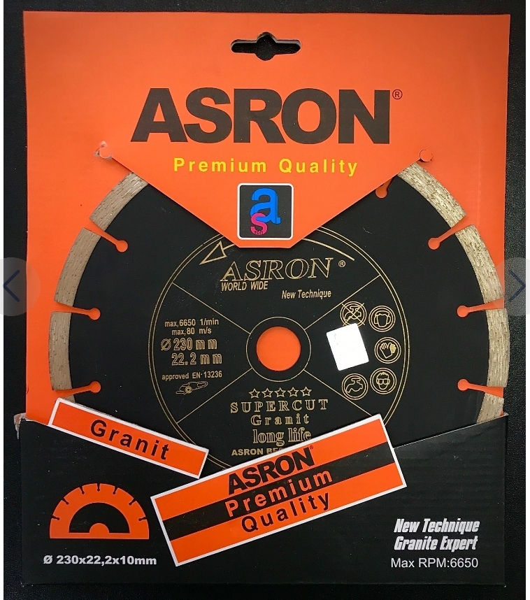 صفحه ی گرانیت بر آسرون ASRON (230 میلی متر)