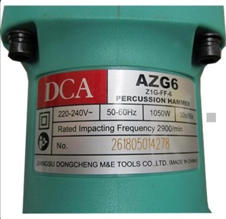 چکش تخریب 7 کیلویی DCA مدل AZG6