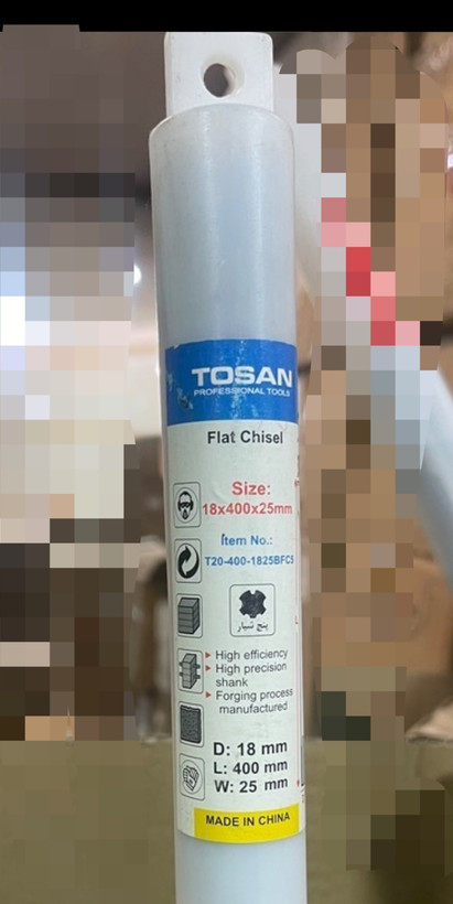 مته 5 شیار 4 الماسه آلیاژی قطر 40 میلی متر توسن مدل T20_400_1825bf
