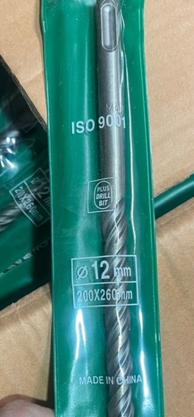 مته چهارشیار کوتاه 260*20 یونیک قطر داخلی شیار 12mm