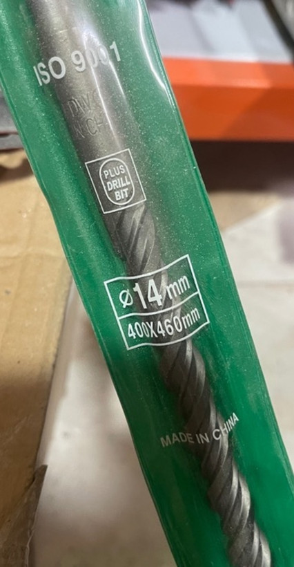 مته چهارشیار 460*400 یونیک قطر داخلی شیار 14mm