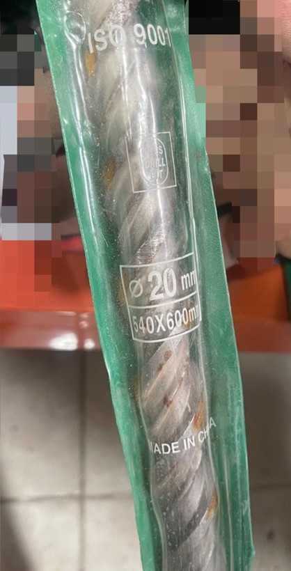 مته چهارشیار 600*540 یونیک قطر داخلی شیار 20mm
