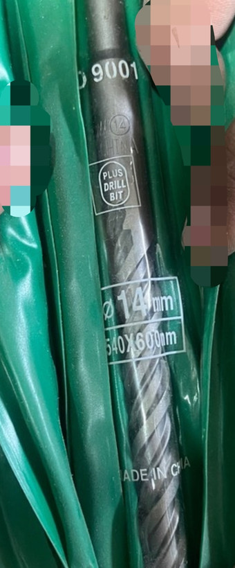 مته چهارشیار 600*540 یونیک قطر داخلی شیار 14mm