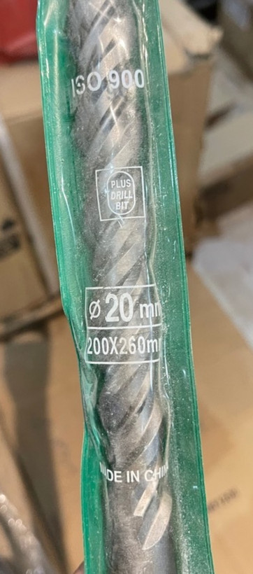 مته چهارشیار کوتاه 260*20 یونیک قطر داخلی شیار 20mm
