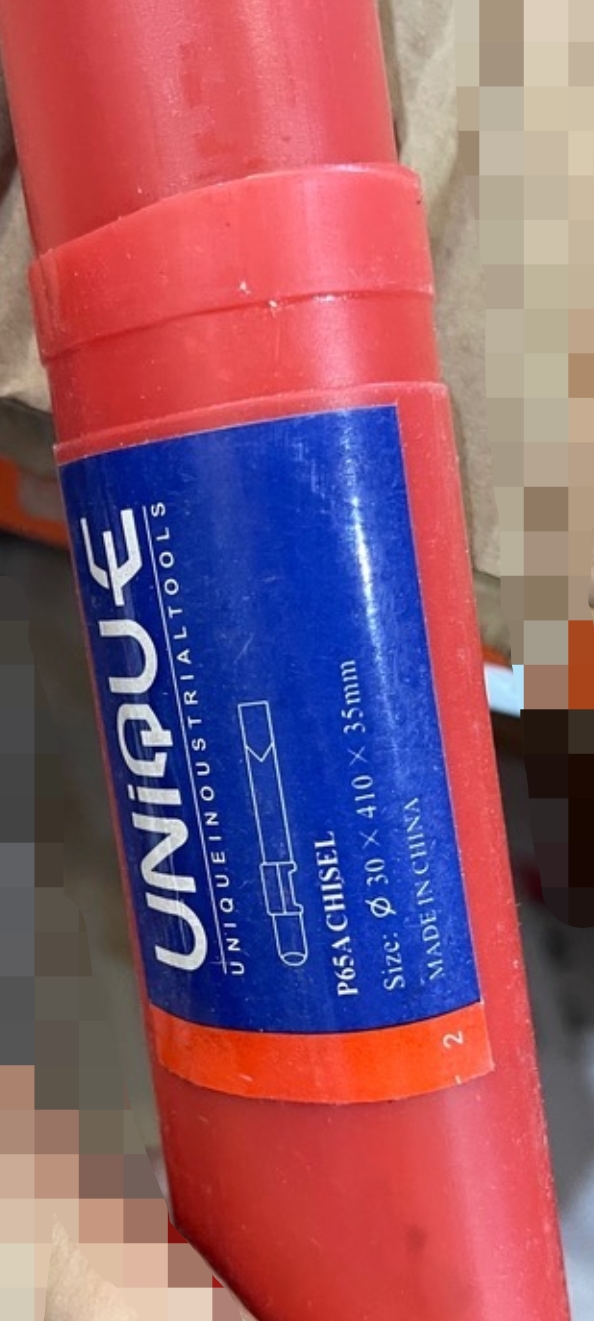 قلم یونیک مدل p65A chisel اندازه 30*410*35 mm